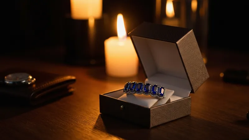 Cadeau saphir homme : les meilleures idées bijoux